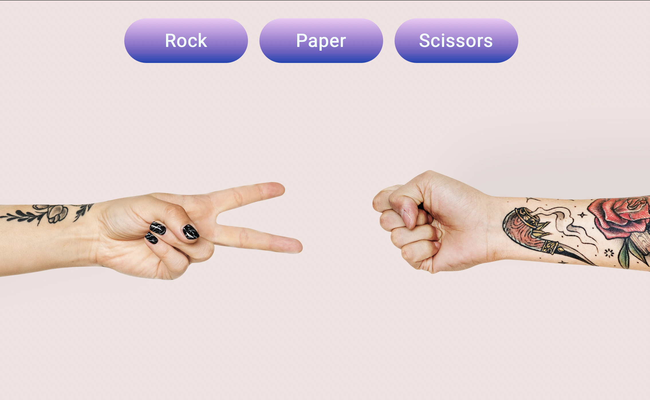 screenshot of the project's main page